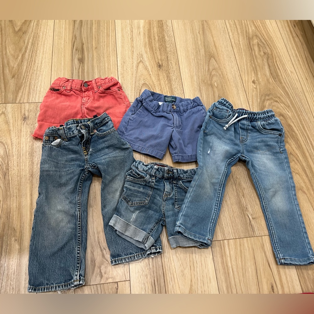 Boys 2T bottoms bundle